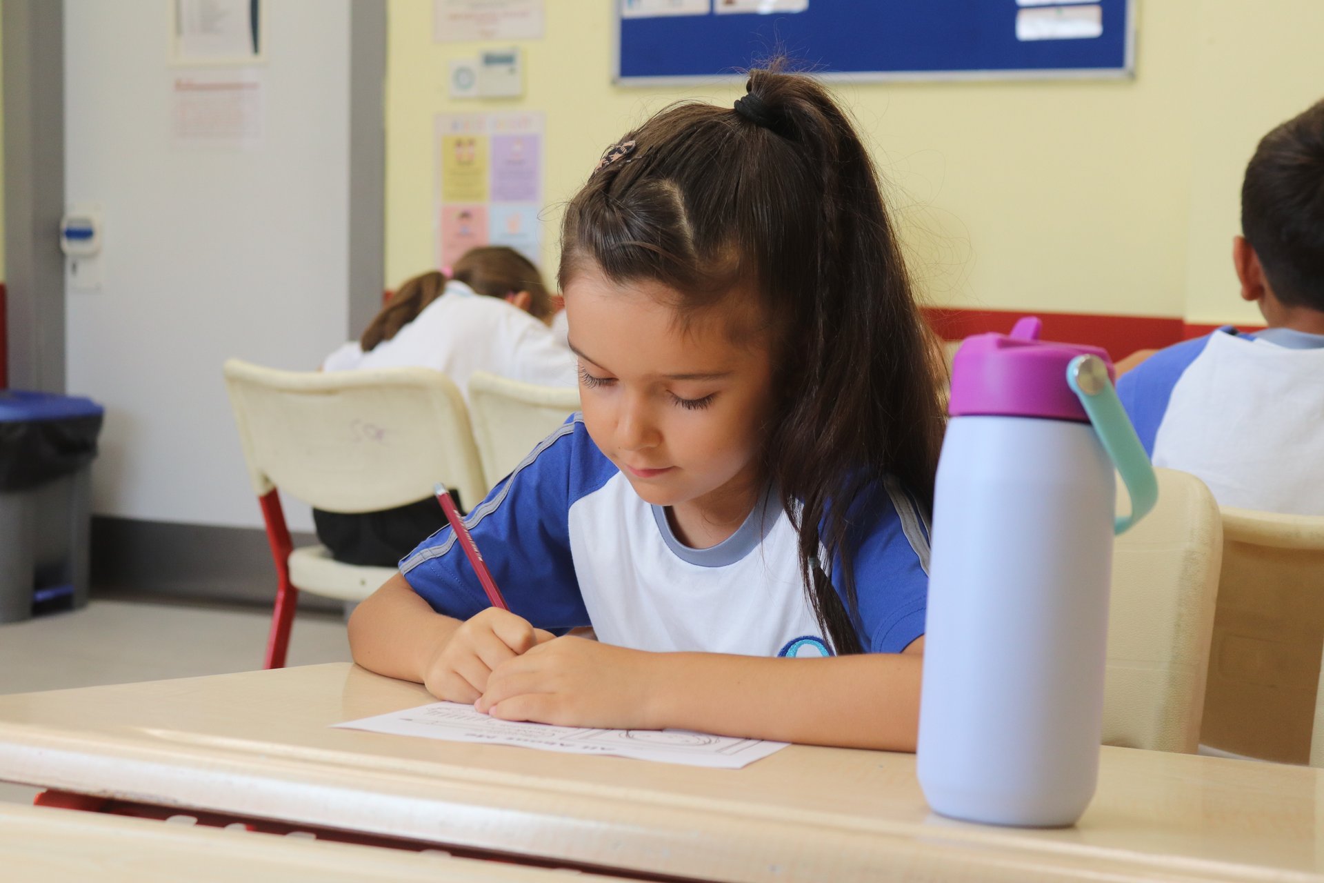 Aile görüşmesi yapan rehberlik ekibi